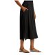 Draped Wide Leg Jersey Pants