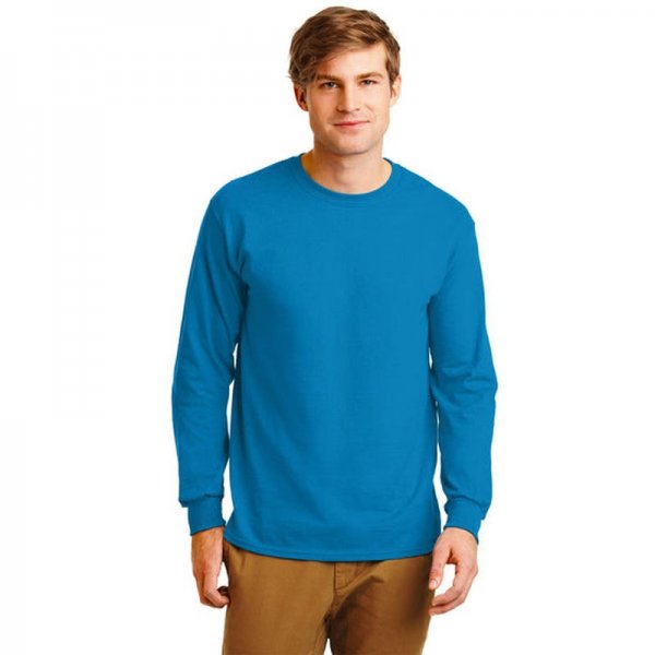 Ultra Heavyweight Cotton Long Sleeve T Shirt: G240