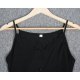 Chic Black Button Front Closure Cami