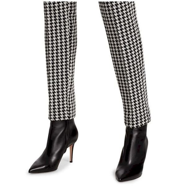 Houndstooth Jersey Pants