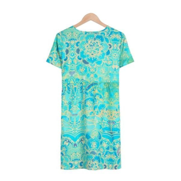 Artist Smock Fantastic Print Mini Dress