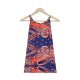 Classy Print Front Cut-Out Cami